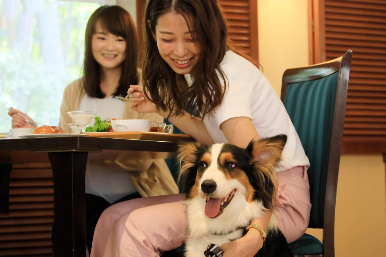 Yutorelo Tateshina Hotel With Dogs Тино Экстерьер фото