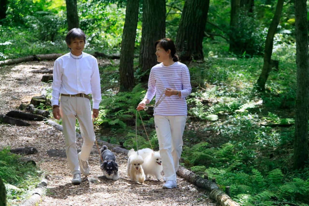 Yutorelo Tateshina Hotel With Dogs Тино Экстерьер фото