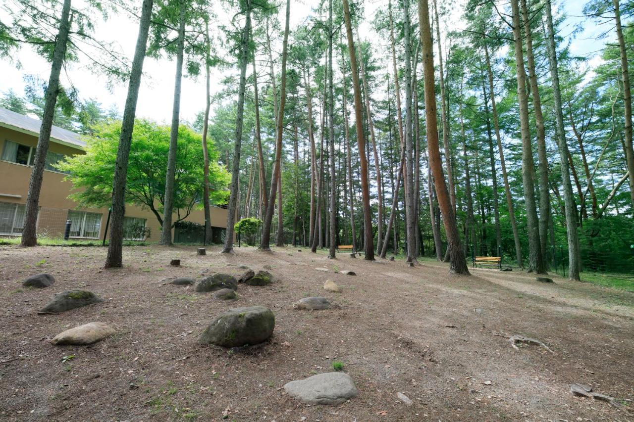 Yutorelo Tateshina Hotel With Dogs Тино Экстерьер фото