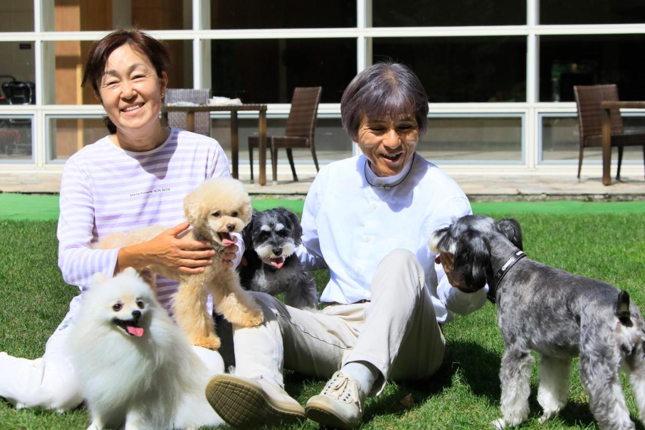 Yutorelo Tateshina Hotel With Dogs Тино Экстерьер фото