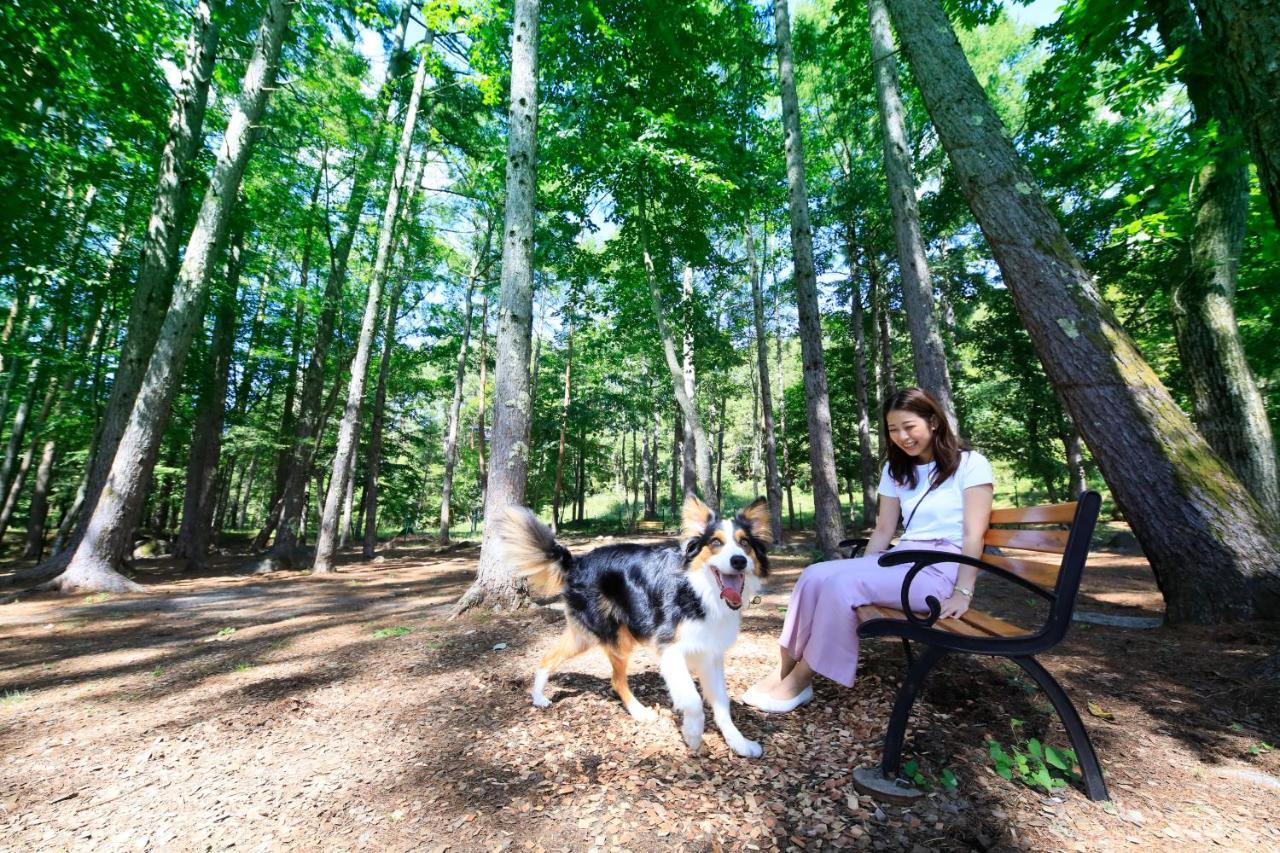 Yutorelo Tateshina Hotel With Dogs Тино Экстерьер фото
