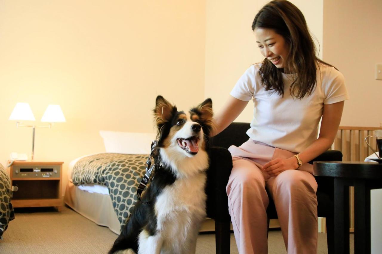 Yutorelo Tateshina Hotel With Dogs Тино Экстерьер фото